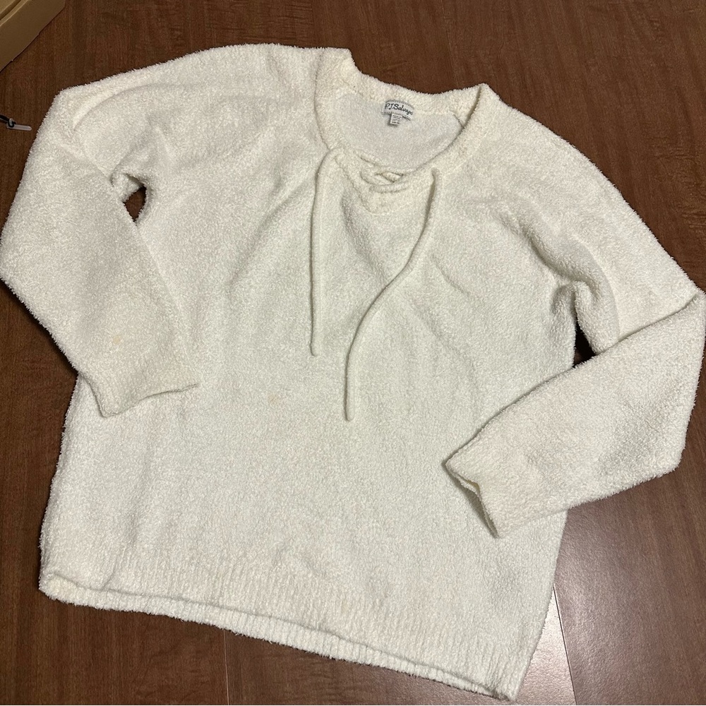 PJ SALVAGE Softest Heavy Fleece pullover sz M EUC